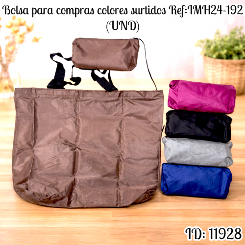 Bolsa para compras colores surtidos Ref:IMH24-192 (UND)