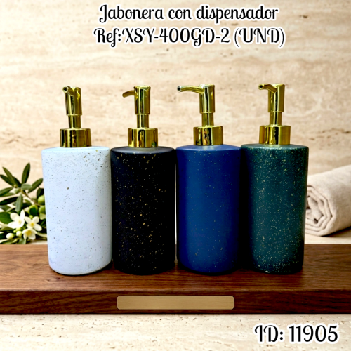 Jabonera con dispensador Ref:XSY-400GD-2 (UND)