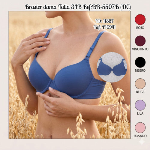 Brasier dama Talla 34B Ref:BR-5507B (DC)