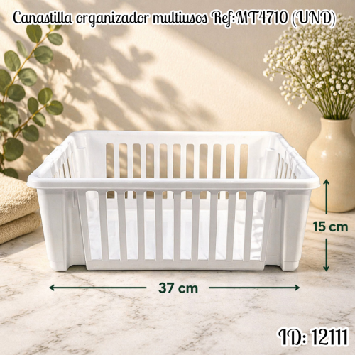 Canastilla organizador multiusos Ref:MT4710 (UND)
