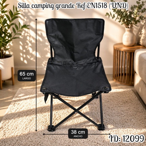 Silla camping grande Ref:EN1518 (UND)