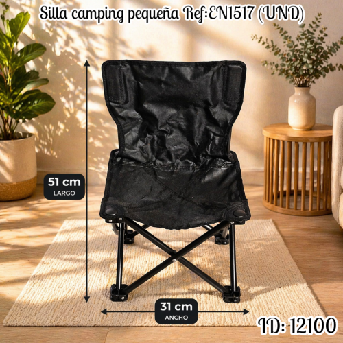 Silla camping pequeña Ref:EN1517 (UND)