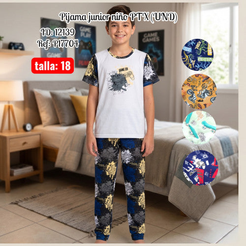 Pijama junior niño PTX (UND)