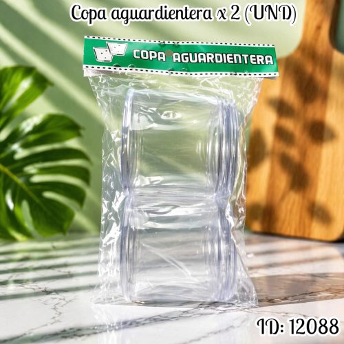 Copa aguardientera x 2  (UND)