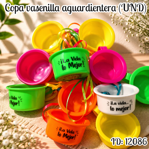 Copa vasenilla aguardientera (UND)