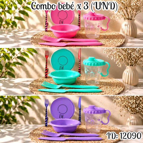 Combo bebé  x 3 (UND)