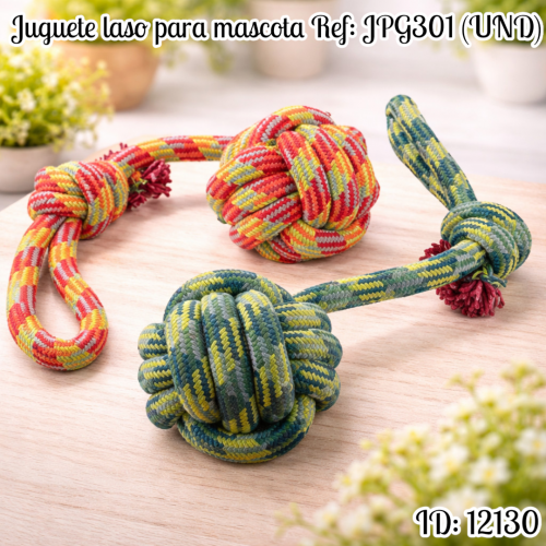 Juguete laso para mascota Ref: JPG301 (UND)