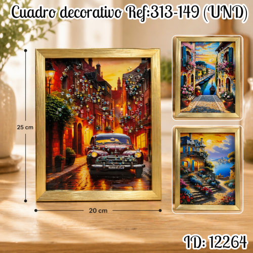 Cuadro decorativo Ref:313-149 (UND)