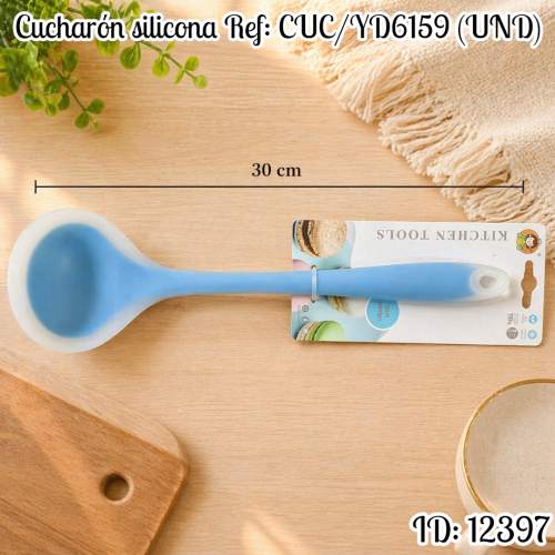 Cucharón silicona Ref:YD-6159 (UND)