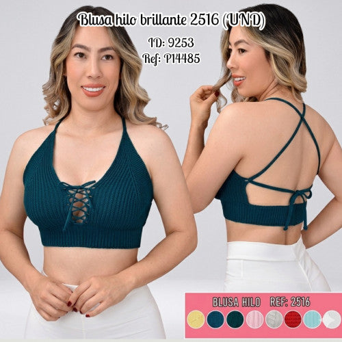 Blusa hilo brillante 2516 (UND)