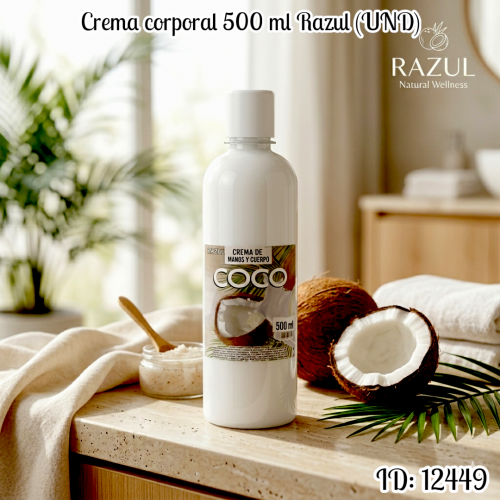 Crema corporal 500 ml (UND)