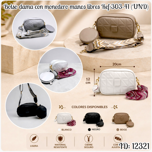 Bolso Ref:303-41 (UND)