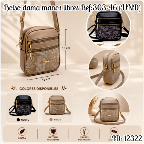 Bolso Ref:303-46 (UND)