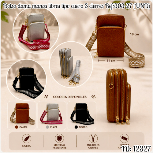 Bolso Ref:303-27 (UND)
