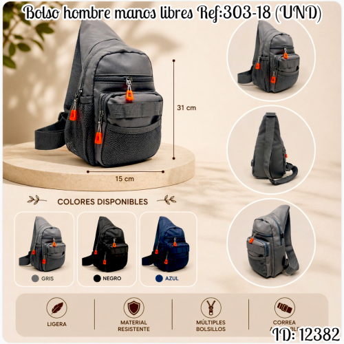 Bolso Ref:303-18 (UND)