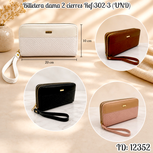 Billetera Ref:302-3 (UND)