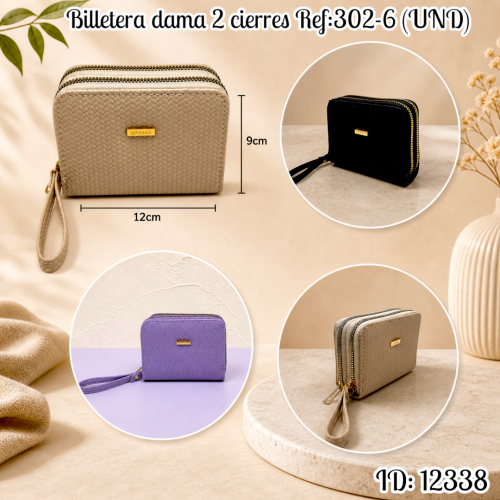 Billetera Ref:302-6 (UND)