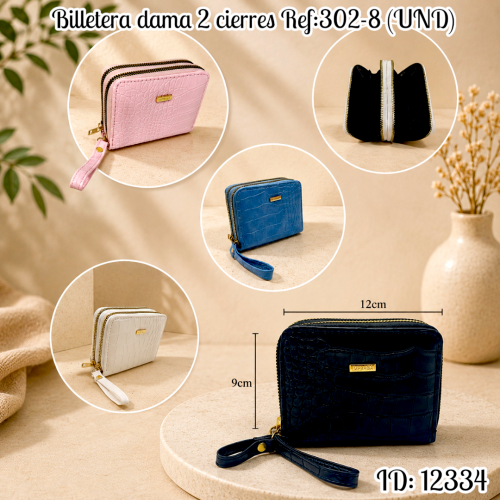 Billetera Ref:302-8 (UND)