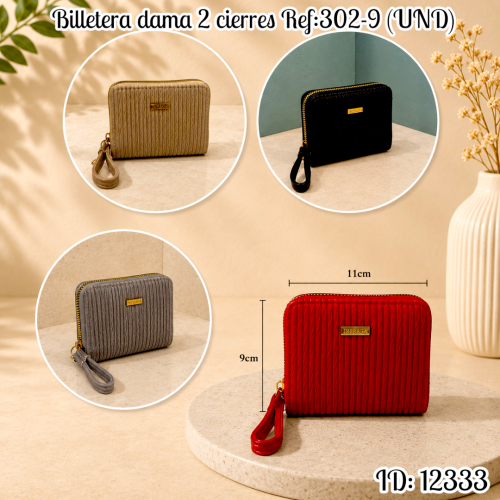 Billetera Ref:302-9 (UND)