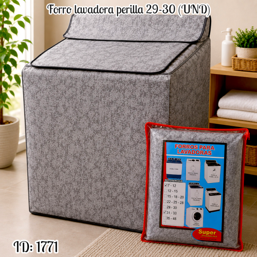 Forro lavadora perilla 29-30 (UND)