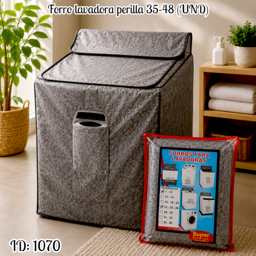 Forro lavadora perilla 35-48 (UND)