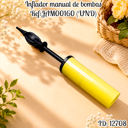 Inflador manual de bombas Ref:JAM00160 (UND)