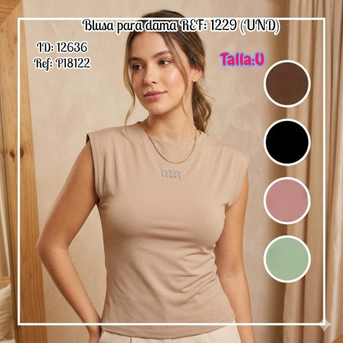 Blusa para dama REF: 1229 (UND)