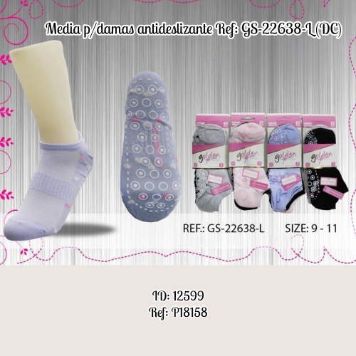 Media p/damas Ref: GS-22638-L (DC)