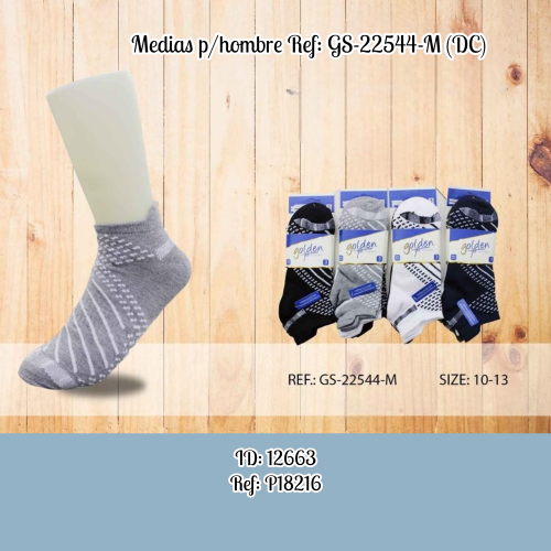 Medias p/damas Ref: GS-22544-M (DC)