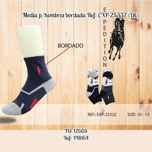 Media p/hombres Ref: EXP-25332 (DC)