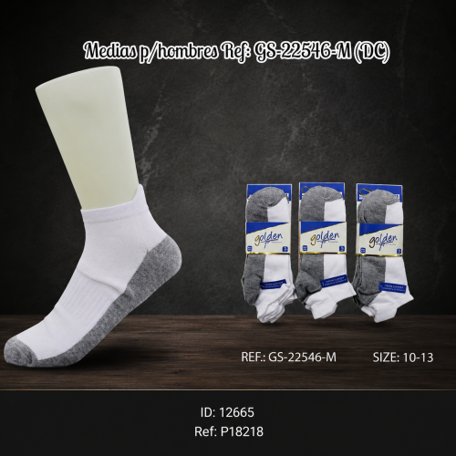 Medias p/hombres Ref: GS-22546-M (DC)