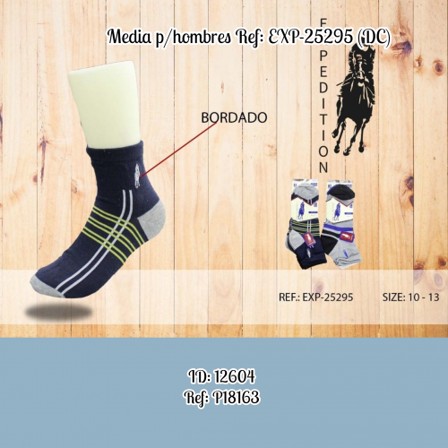 Media p/hombres Ref: EXP-25295 (DC)