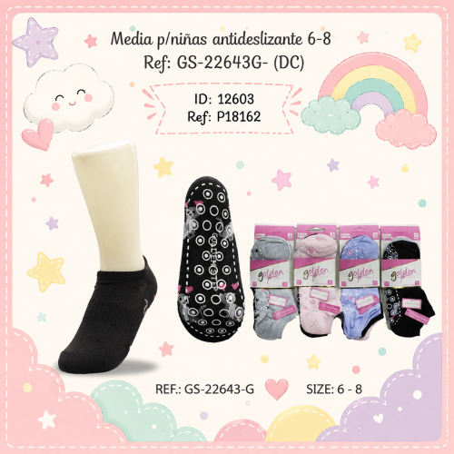 Media p/niñas Ref: GS-22643G- (DC)