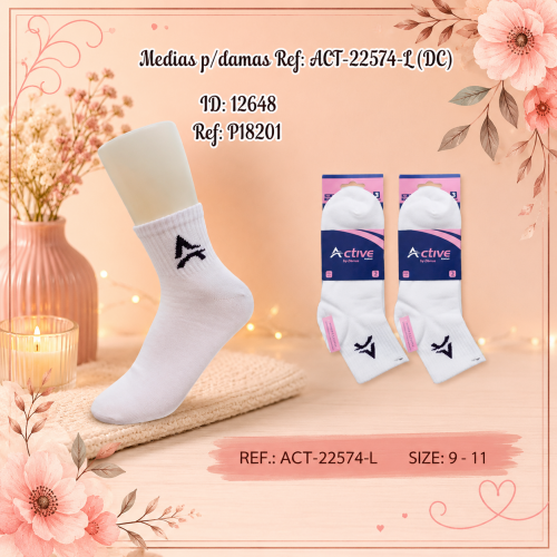 Medias p/damas Ref: ACT-22574-L (DC)