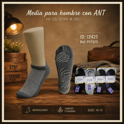 Media para hombre con ANT ref: GS-22144-M (DC)