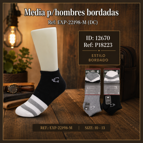 Media p/hombres Ref: EXP-22198-M (DC)