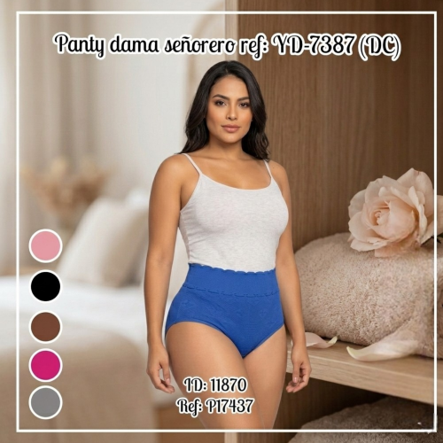 Panty dama señorero ref: YD-7387 (DC)