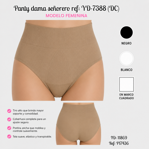 Panty dama señorero ref: YD-7388 (DC)