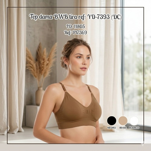 Top dama BWB tira ref: YD-7393 (DC)