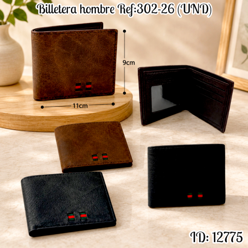Billetera Ref:302-26 (UND)