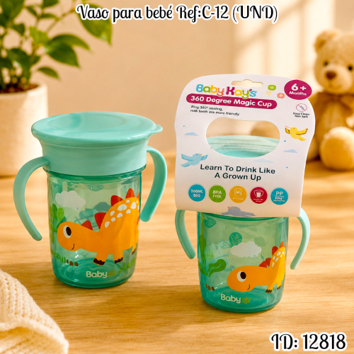 Vaso para bebé Ref:C-12 (UND)