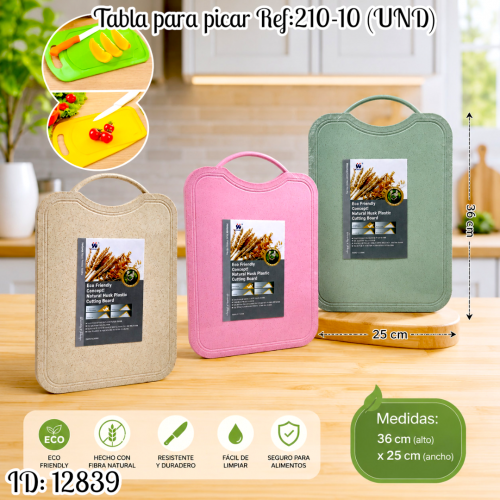 Tabla para picar Ref:210-10 (UND)