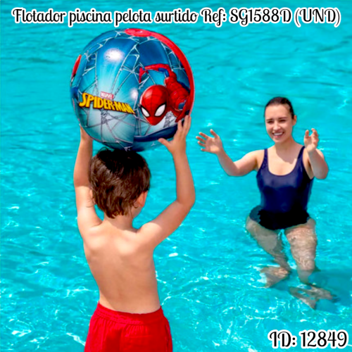 Flotador piscina pelota surtido Ref: SG1588D (UND)