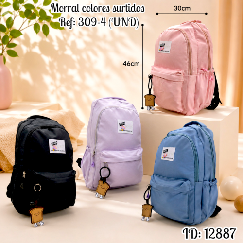 Morral colores surtidos Ref: 309-4 (UND)