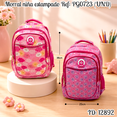 Morral niña estampado Ref: PG0723 (UND)