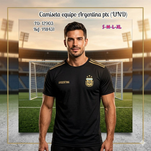 Camiseta equipo Argentina ptx (UND)