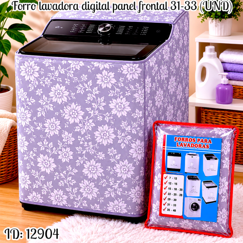 Forro lavadora digital panel frontal 31-33 (UND)