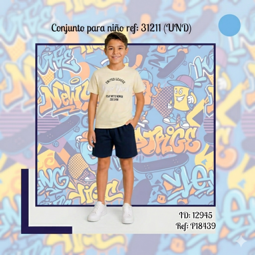 Conjunto para niño ref: 31211 (UND)