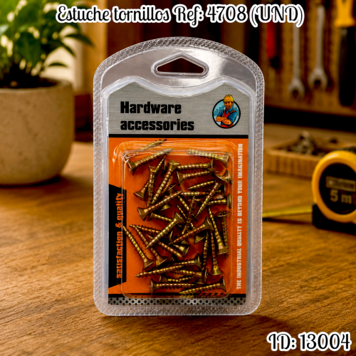 Estuche tornillos Ref: 4708 (UND)