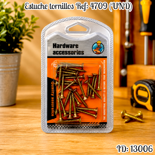 Estuche tornillos Ref: 4709 (UND)